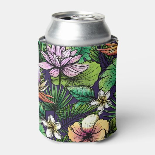 Tropisch bos blikjeskoeler (Blikje Voorkant)