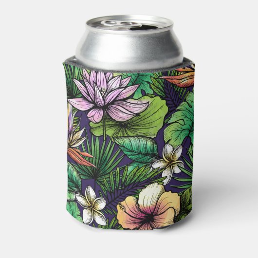 Tropisch bos blikjeskoeler (Blikje Achterkant)