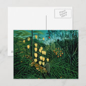 Tropisch bos briefkaart (Voorkant / Achterkant)