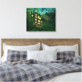 Tropisch bos canvas afdruk (Insitu (Slaapkamer))