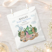 Tropisch bos Dinosauriaans Baby shower! Rij! Bedankzakje (Geknipt)