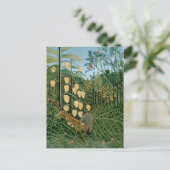 Tropisch bos, Henri Rousseau Briefkaart (Staand voorkant)