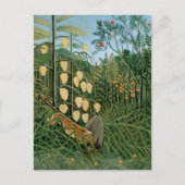 Tropisch bos, Henri Rousseau Briefkaart (Voorkant)