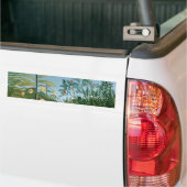 Tropisch bos, Henri Rousseau Bumpersticker (Op Truck)