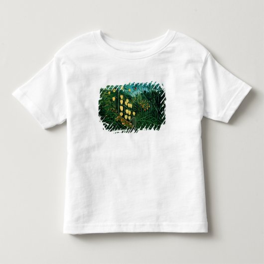 Tropisch bos kinder shirts (Voorkant)
