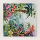 Tropisch bos legpuzzel (Horizontaal)