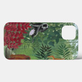 Tropisch bos met apen, 1910 (olie op doek) Case-Mate iPhone case (Achterkant (horizontaal))