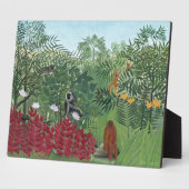 Tropisch bos met apen, 1910 (olie op doek) fotoplaat (Zijkant)