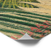 Tropisch bos met apen door Henri Rousseau. Poster (Hoek)