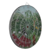Tropisch bos met apen en slangen (Rousseau) Dartbord (Voorkant Links)