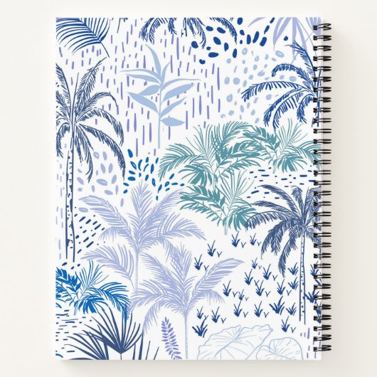 Tropisch bos notitieboek (Achterkant)