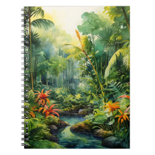 Tropisch bos notitieboek