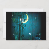 Tropisch bos 's nachts uitnodigingen (Voorkant)