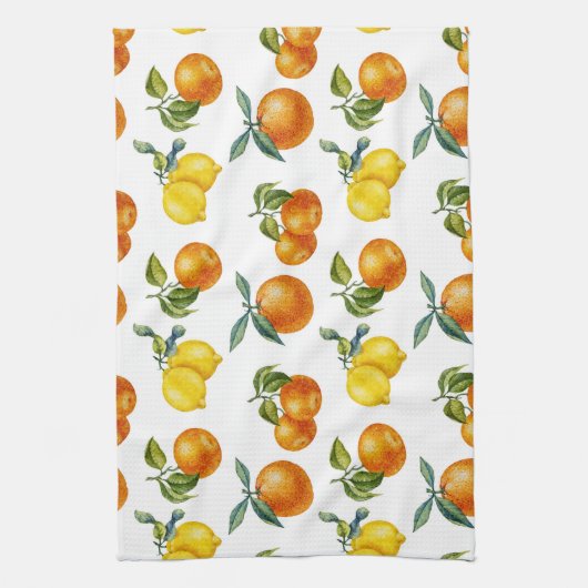 Tropisch bos theedoek (Verticaal)