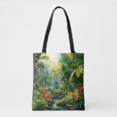 Tropisch bos tote bag (Voorkant)