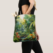 Tropisch bos tote bag (Dichtbij)