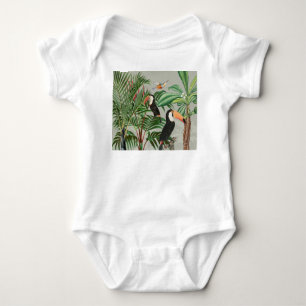 Tropisch bos & Toucan vogels Romper