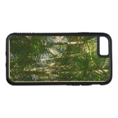 Tropisch bos van Palm Trees Carved Wood iPhone Hoesje (Achterkant (horizontaal))