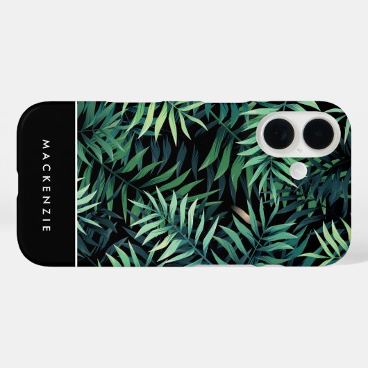 Tropisch botanisch aangepast Case-Mate iPhone case (Achterkant (horizontaal))