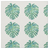 Tropisch botanisch blad stof (Swatch)