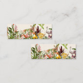 Tropisch botanisch landschap. klantenkaartje (Voorkant / Achterkant)