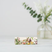 Tropisch botanisch landschap. klantenkaartje (Staand voorkant)