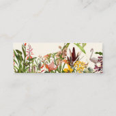 Tropisch botanisch landschap. klantenkaartje (Achterkant)