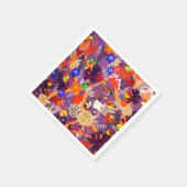 Tropisch botanisch Oerwoud Vogelbloemen Paradise Servet (Hoek)