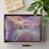 tropisch botanisch ontkoppeld tissuepapier (Geschenk)