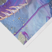 tropisch botanisch ontkoppeld tissuepapier (Detail)