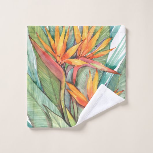 Tropisch botanisch paradijs II Bad Handdoek (Wasdoekje)