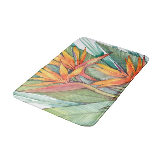 Tropisch botanisch paradijs II Badmat (Gekanteld)