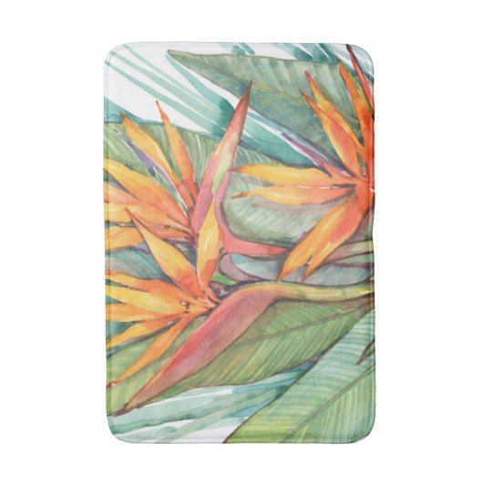 Tropisch botanisch paradijs II Badmat (Voorkant Verticaal)