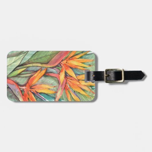 Tropisch botanisch paradijs II Bagagelabel (Voorkant horizontaal)