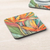 Tropisch botanisch paradijs II Bier Onderzetter (Linkerzijde)