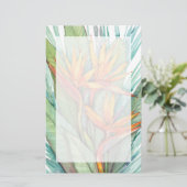 Tropisch botanisch paradijs II Briefpapier (Staand voorkant)