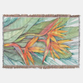 Tropisch botanisch paradijs II Deken (Voorkant)