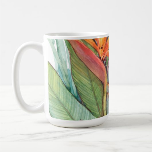 Tropisch botanisch paradijs II Koffiemok (Links)