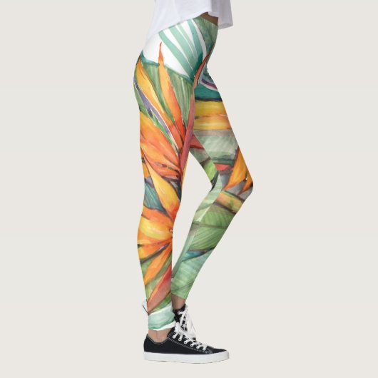 Tropisch botanisch paradijs II Leggings (Rechts)