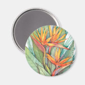 Tropisch botanisch paradijs II Magneet (Voorkant / Achterkant)
