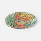 Tropisch botanisch paradijs II Papieren Bordje (Gekanteld)