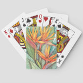 Tropisch botanisch paradijs II Pokerkaarten (Achterkant)