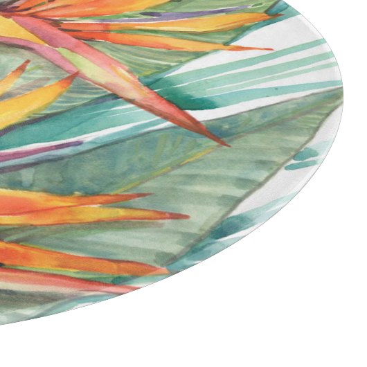 Tropisch botanisch paradijs II Snijplank (Hoek)