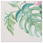 Tropisch botanisch stof (Close Up)