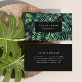 Tropisch botanisch visitekaartje