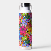 Tropisch botanisch  waterfles (Voorkant)