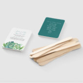 Tropisch botanische olietraceprogramma handwaaier (Niet-gemonteerd)