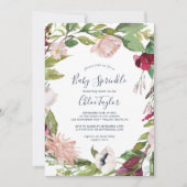 Tropisch Breeze Baby Sprinkle Kaart (Voorkant)