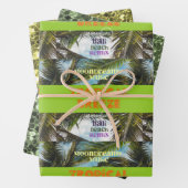 Tropisch Breeze Bali Beach Inpakpapier Vel (In situ)