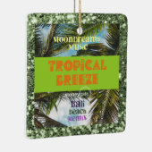 Tropisch Breeze Bali Beach Keramisch Ornament (Rechts)
